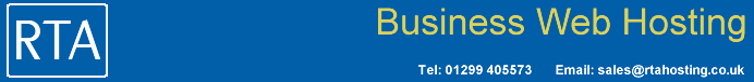 RTA Hosting Ltd | website and email hosting for businesses |